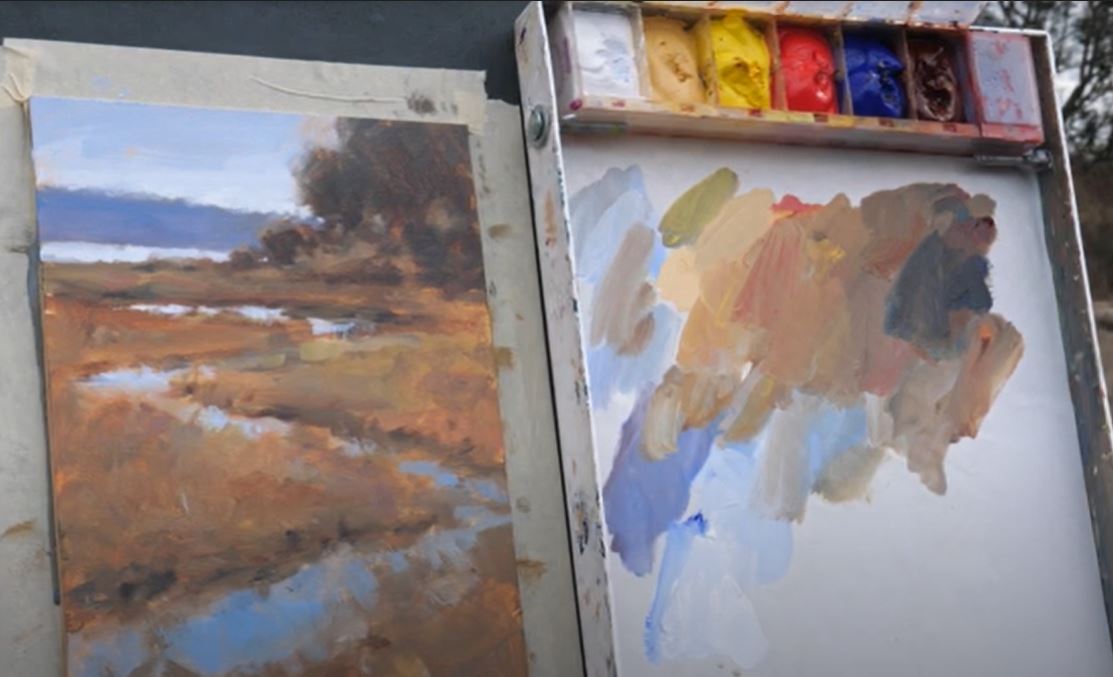 From "Plein Air in Acrylic" with Jed Dorsey