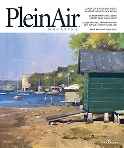 Plein Air Magazine AprilMay 22 cover