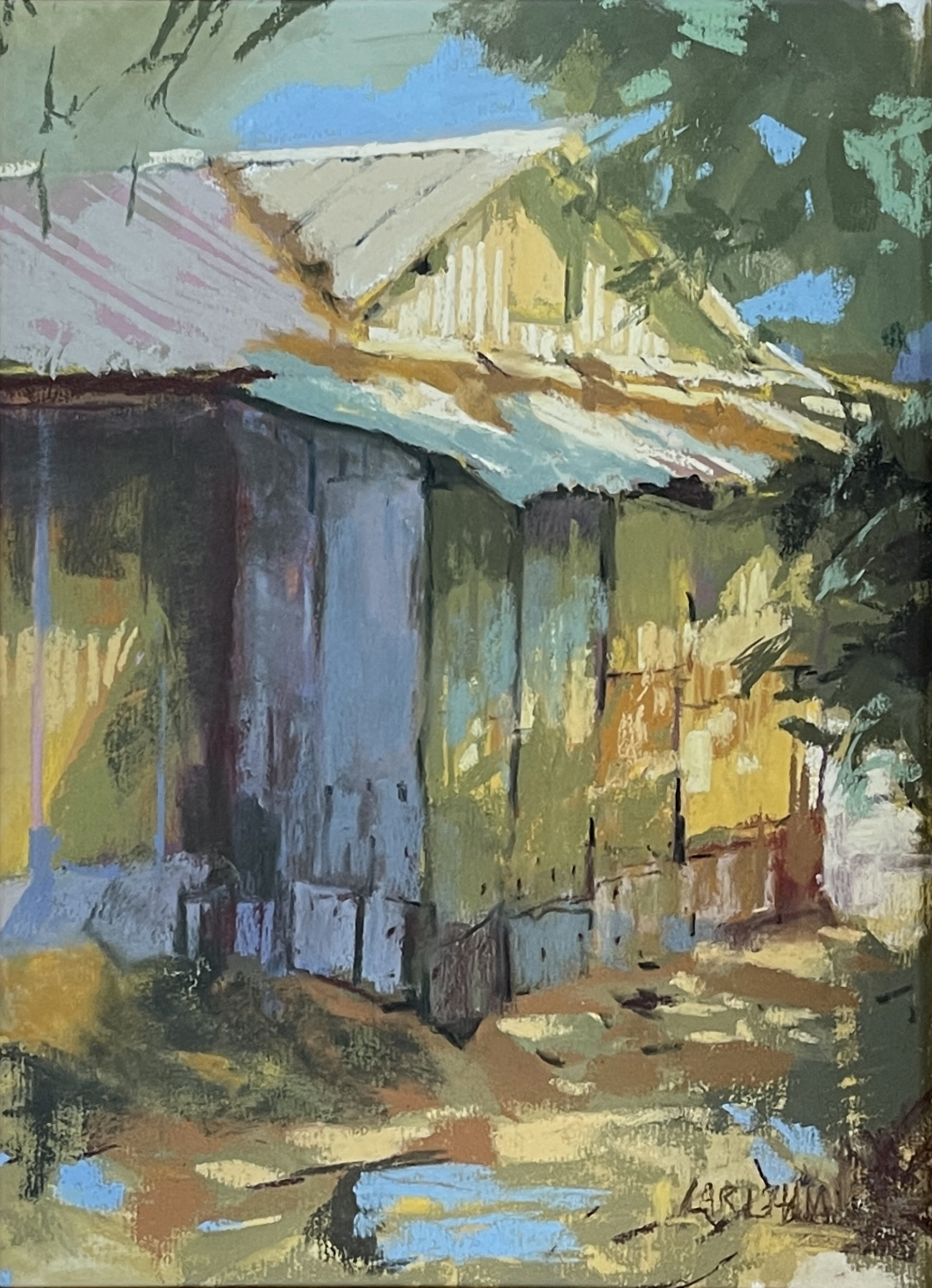 Margaret Larlham, "Golden Oldie," 12 x 9 in., pastel
