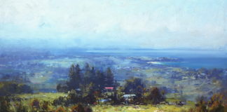 Painting landscapes en plein air
