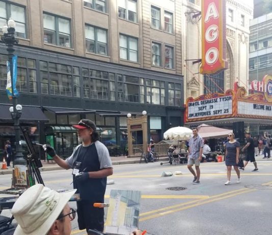 Plein Air Painting and Personal Safety Plein air painting in Chicago