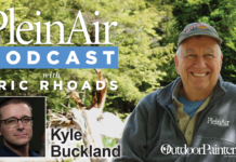 Plein Air Podcast Eric Rhoads Kyle Buckland