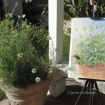 Now I Get It Painting flowers outdoors