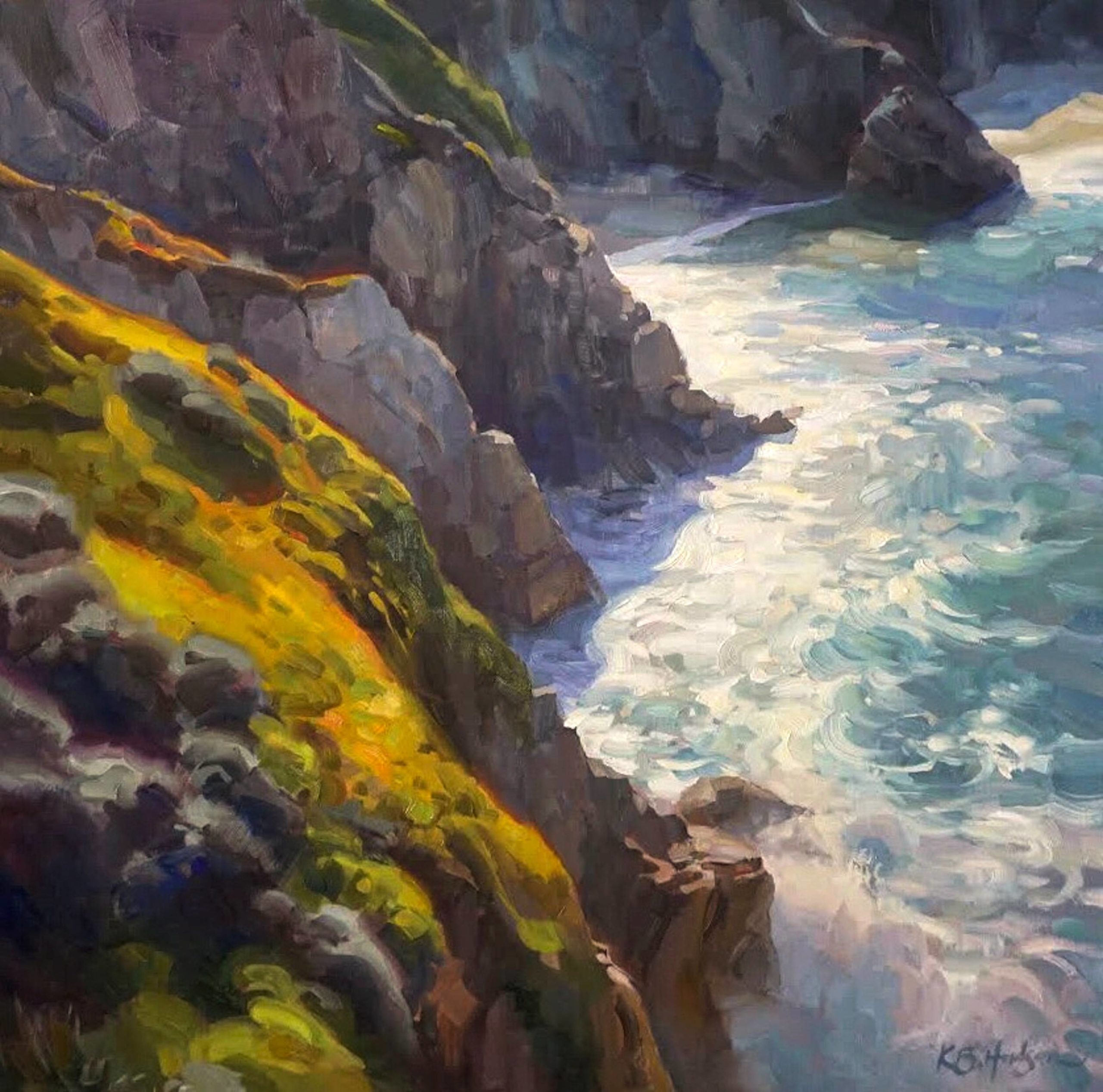 "Coastal Patterns, Garrapata State Park" by Kathleen Hudson