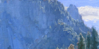 Painting of Yosemite Valley