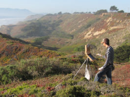 Eastern Brush Techniques, Western Sensibility Plein air painting - Hsin-Yao Tseng artist