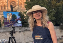 Overcome Your Introversion: Networking at Plein Air Events Plein air painter Michele Byrne