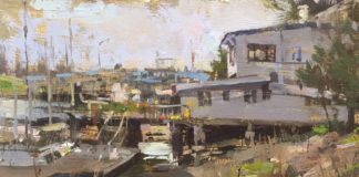 plein air painting by Hsin-Yao Tseng artist