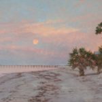 Val Sandell, "Sunrise With Moonset," 2009, oil, 20 x 30 in., Private collection, Studio from plein air study