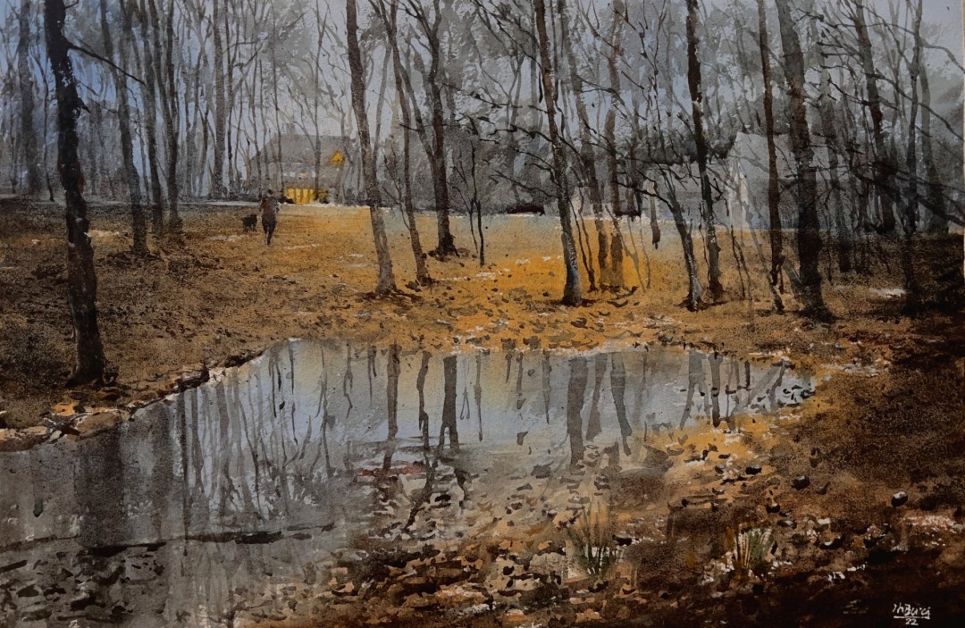 12th Annual April Plein Air Salon Awards Thomas Bucci Nocturne Honorable Mention Day Into Night
