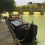 An Approach to Painting Landscapes, In Studio and Plein Air Brian Blood, "Parallel Parking in Paris," oil, 12 x 16 in.