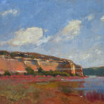 Refining and Finishing a Landscape Painting landscape painting - Michael Chesley Johnson, "Early Spring Day," 2019, oil, 11 x 14 in., Studio, Collection of the artist.