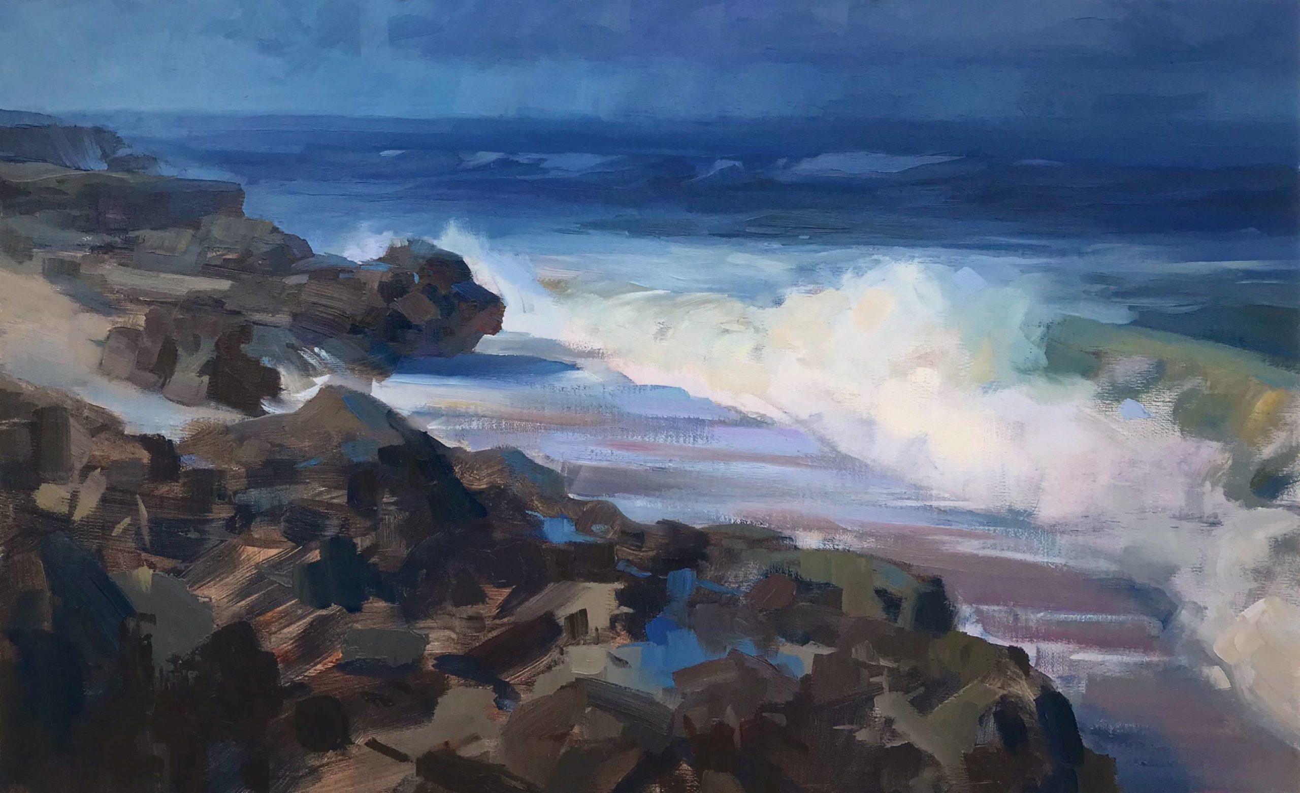 how to paint seascapes
