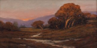 painting landscapes - "Homeward" by Steve Curry