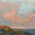 pastel landscapes - 1. "Sunset on the Rim"