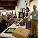 The "check-in" at a plein air painting event