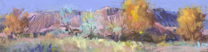 Painting with pastels - Molly Lipsher, 