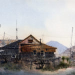 plein air watercolors