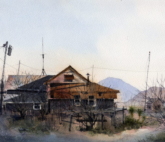 Plein Air Watercolors with a Western Flair plein air watercolors