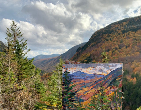 Fall Landscape Paintings Melanie Barash Levitt
