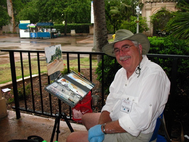 Fred Gregory; Most of the following images are from the Plein Air Convention & Expo over various years