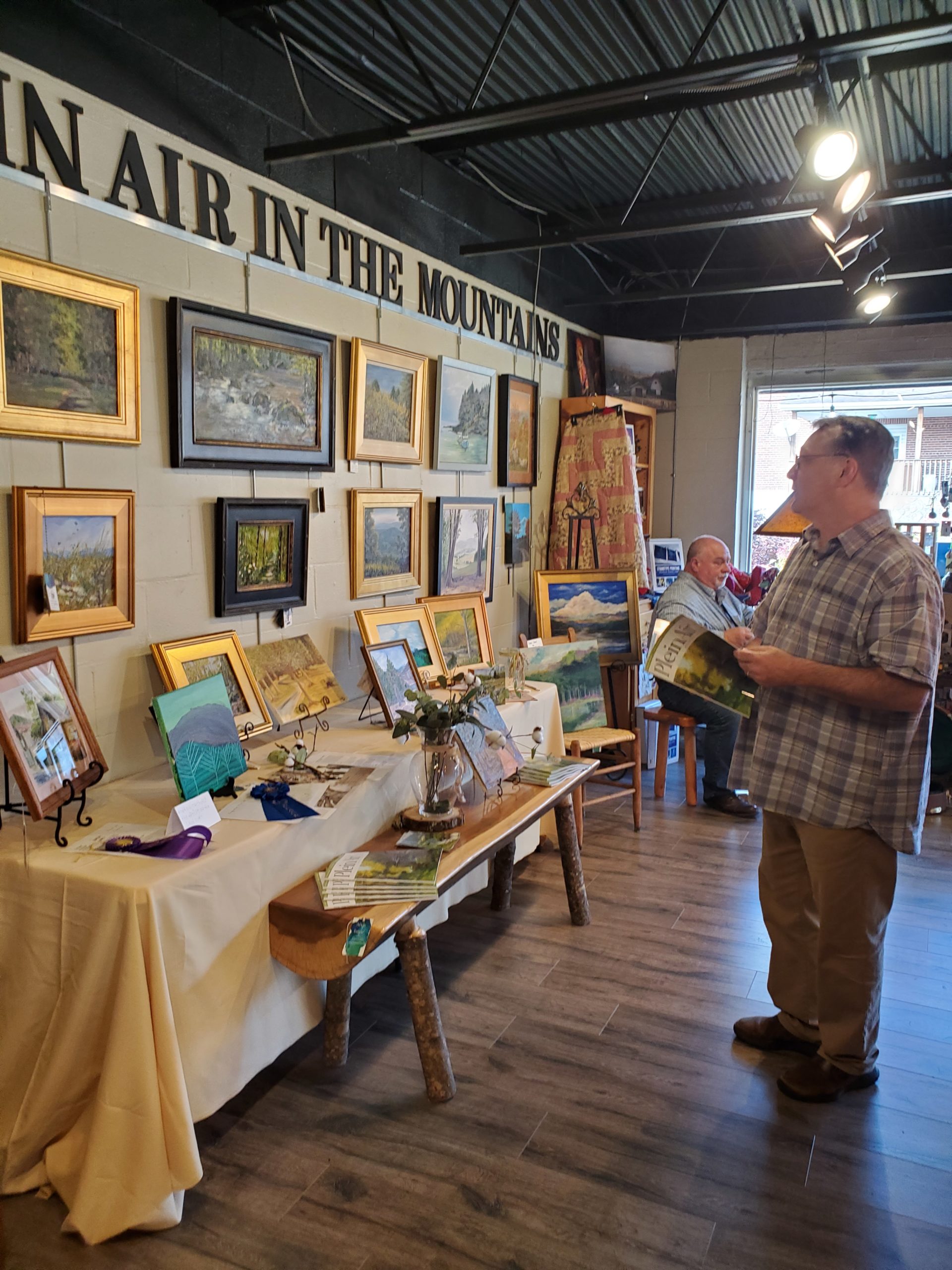 From the Plein Air in the Mountains Show 