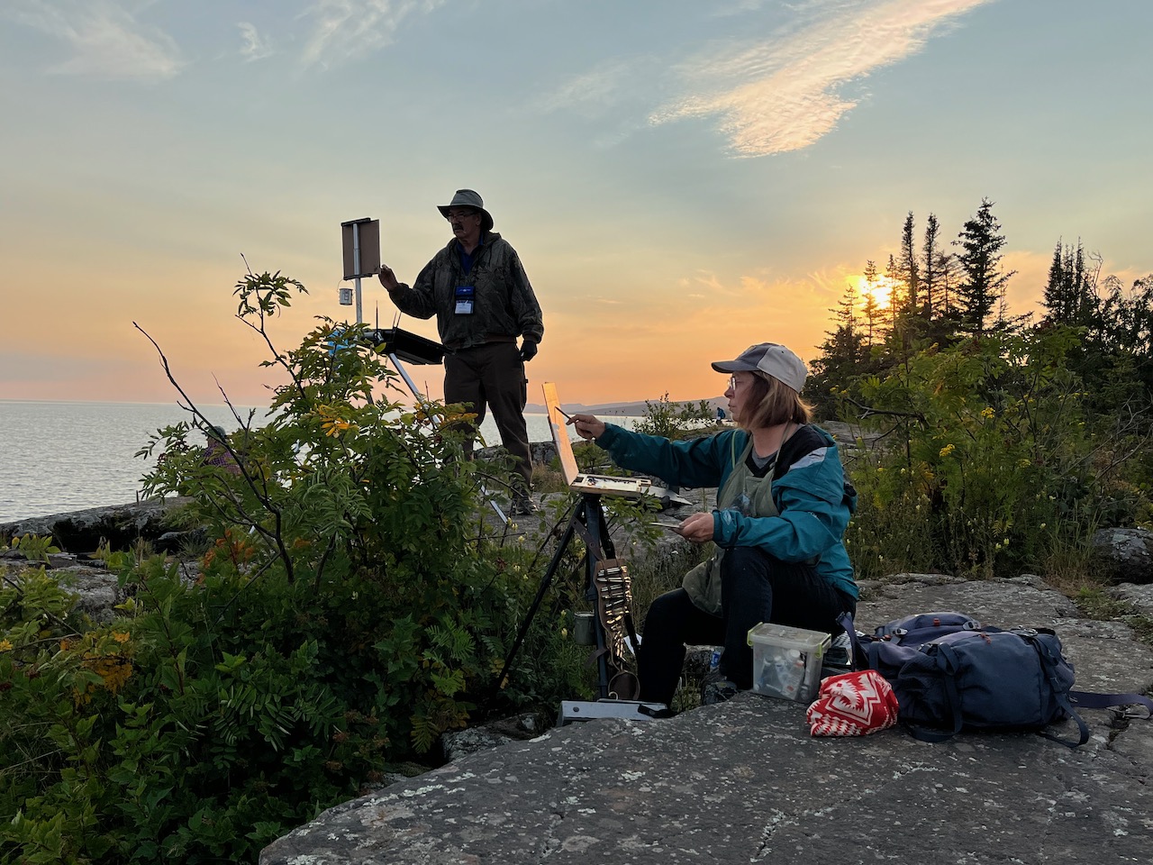 Camaraderie and Kaleidoscopic Sunsets picture