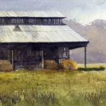 Back on the Farm: 15 Rural Paintings "Hay Barn" by James Faeke