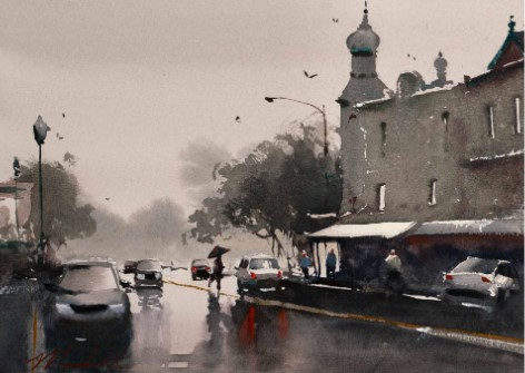 From "Cityscapes in Watercolor"