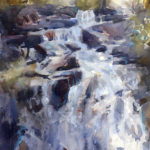 Sarah Yeoman: Why I’m an Artist Today “Death Falls, Raquette Lake” (watercolor, 16 x 14 in.) by Sarah Yeoman