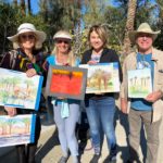 Your February 2023 Plein Air Events and Deadlines From the Desert Plein Air Association event at Shields Date Garden, December 2022