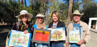 From the Desert Plein Air Association event at Shields Date Garden, December 2022