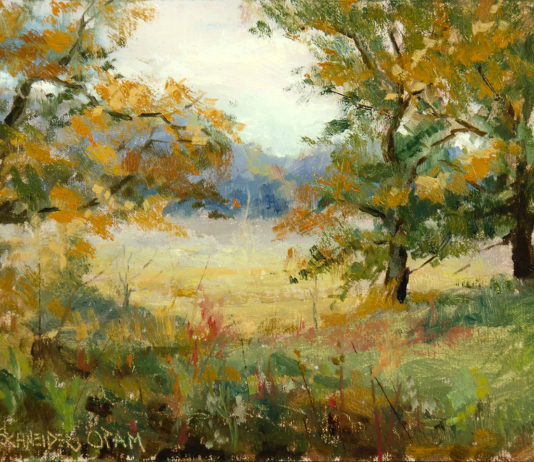 Broken Strokes for Different Folks Advice for artists - William Schneider, "The Paint Out," 9 x 12 in., plein air