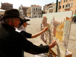 Artists Evgeny and Lydia Baranov