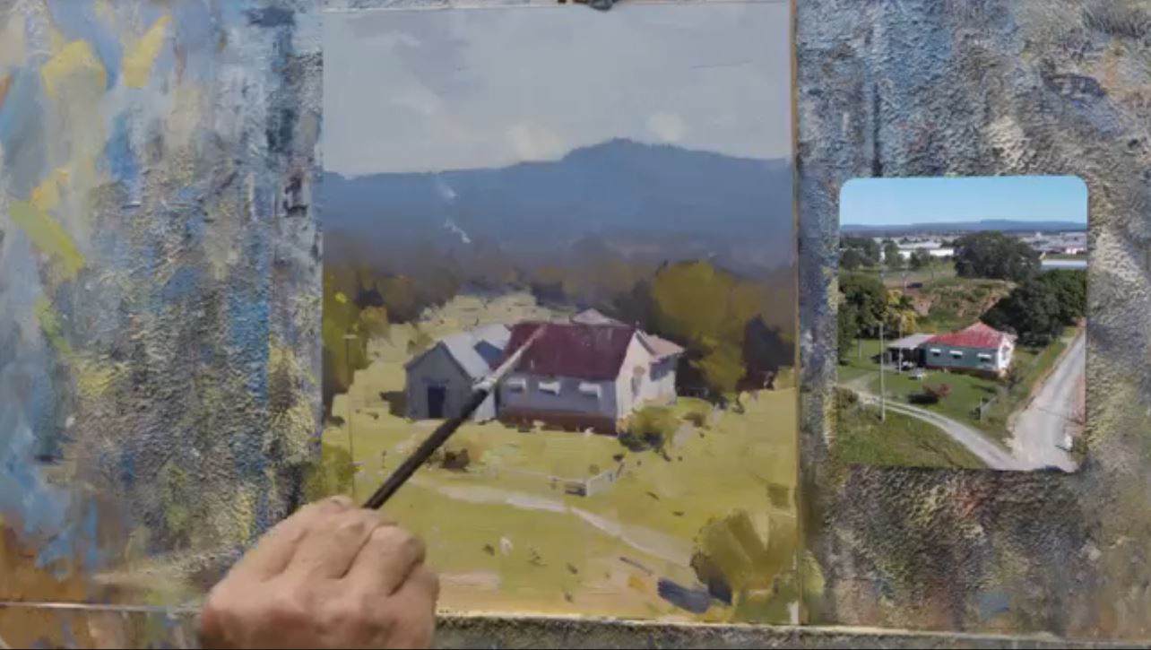 From Colley Whisson's Plein Air Live demo