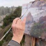 “Like a Little Kid a Christmas” From Jim McVicker's Plein Air Live demo