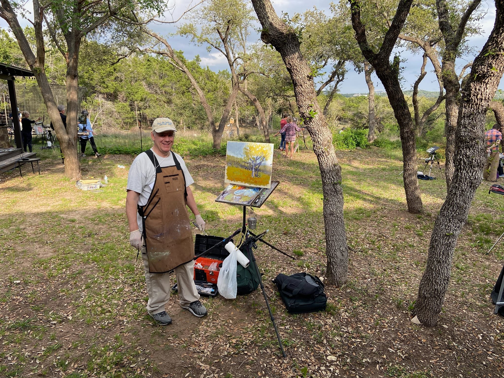 Eric Rhoads Global Online Paint Out plein air painting