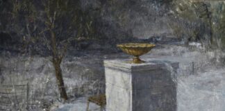 PleinAir Salon - Bethann Moran Handzlik, "A Mind of Winter," oil, 33 x 32 in.