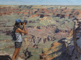 painting of the Grand Canyon