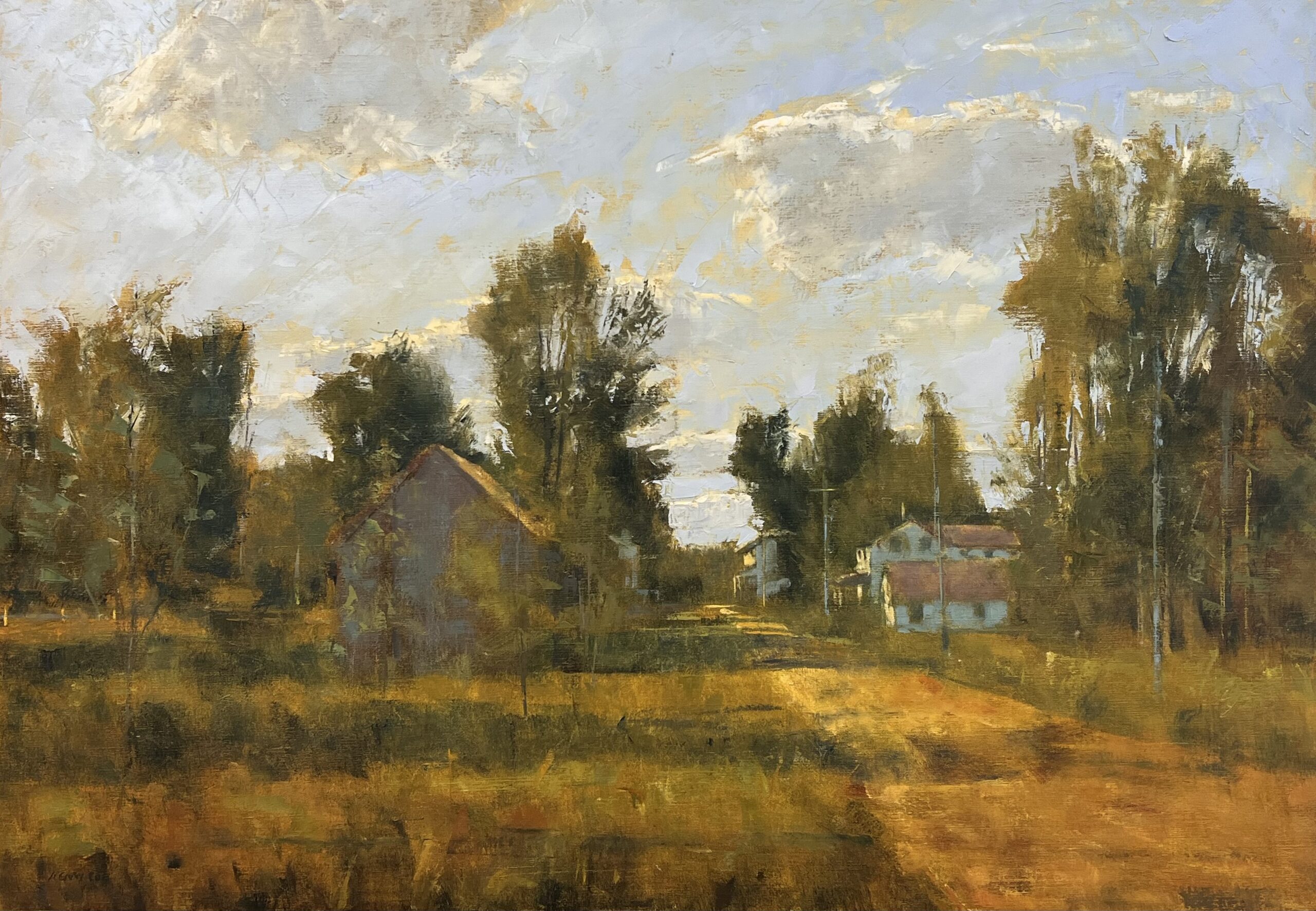 Best in Show: "Old Ridge Rd." (oil) by Henry Coe