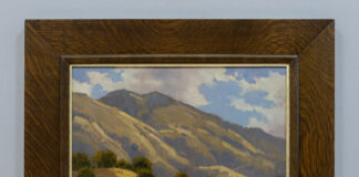 Paul Kratter, "Changes, Mt. Diablo," 2022, oil on panel, 11 x 14 in.