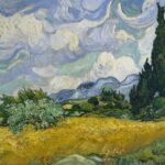 Vincent van Gogh, “Wheat Field with Cypresses,” June 1889, Oil on canvas, 28 7/8 x 36 3/4 in. (73.2 x 93.4 cm), The Metropolitan Museum of Art