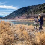 A Plein Air Muse Peggy Immel, plein air painting
