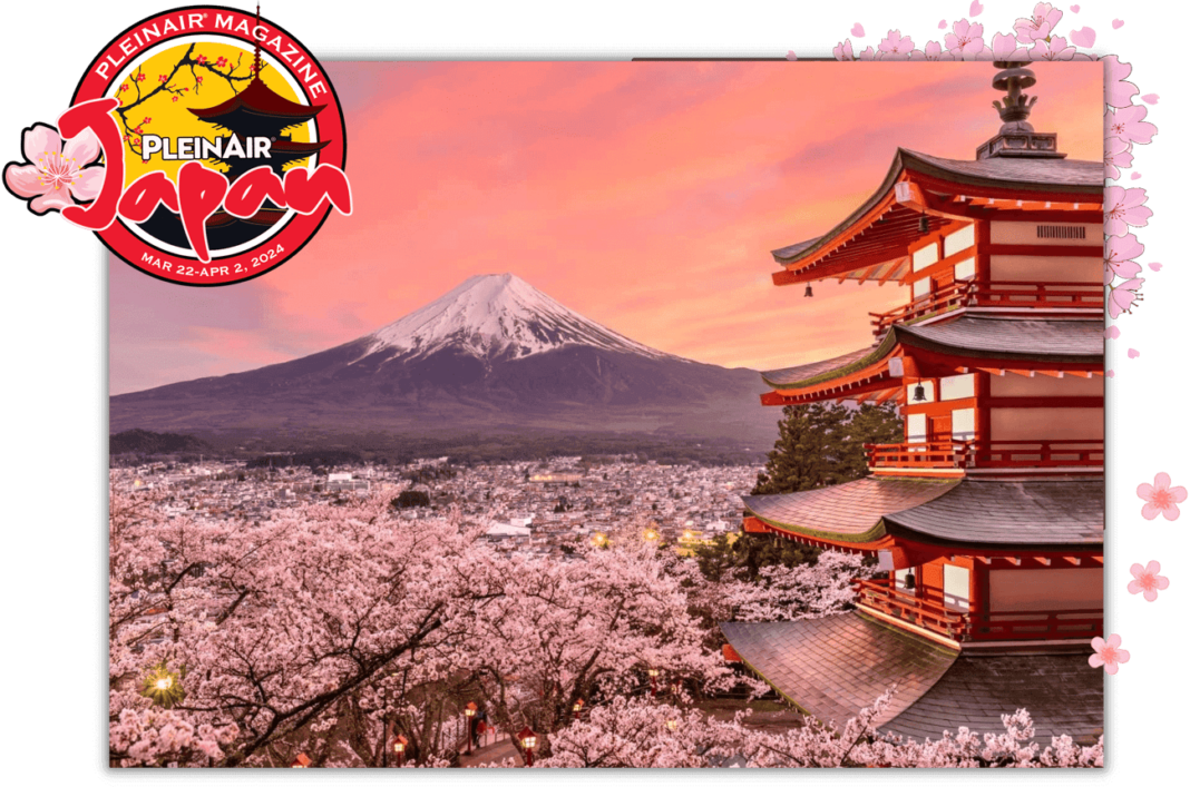 art retreats Japan Cherry Blossoms