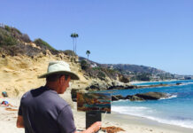 Landscape painter Rick J. Delanty