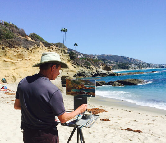 Let’s Talk About the “T” Word Landscape painter Rick J. Delanty