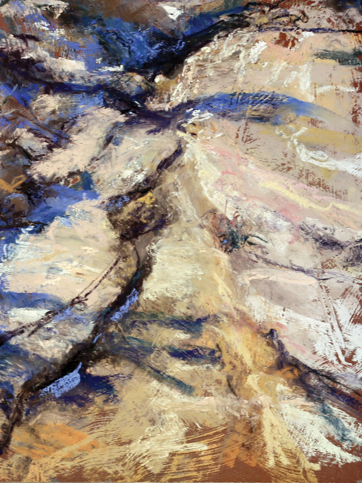 pastel landscape painting how to Margi Lucena