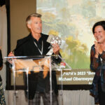 LPAPA's Vice President Celeste Gilles (left) and President Toni Kellenberg (right) presented the Best in Show Award; Photo by Nancy Villere