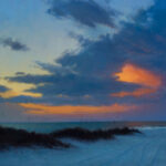 On View: Bretzke & Butko, Night & Day Carl Bretzke, "Florida Sky," 24 x 36 inches, Oil on Linen, 2023