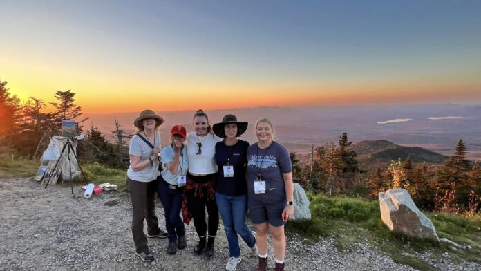 New and old friends at the Publisher's Invitational, Fall Color Week (October 11-18, 2026)
